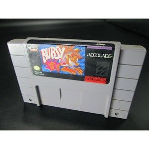 Bubsy in Claws Encounters of the Furred Kind (SUPER NINTENDO SNES,‎ 1994)